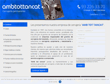 Tablet Screenshot of ambtottancat.com